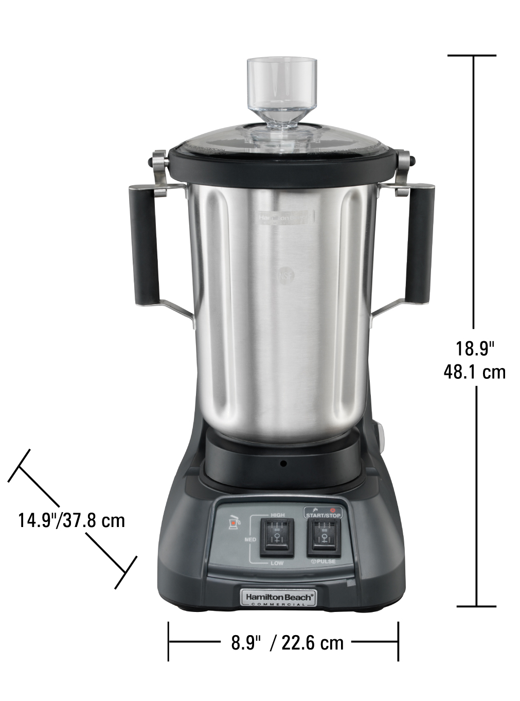 EXPEDITOR™ 600 Culinary Blender-64 oz/ 1.8 L