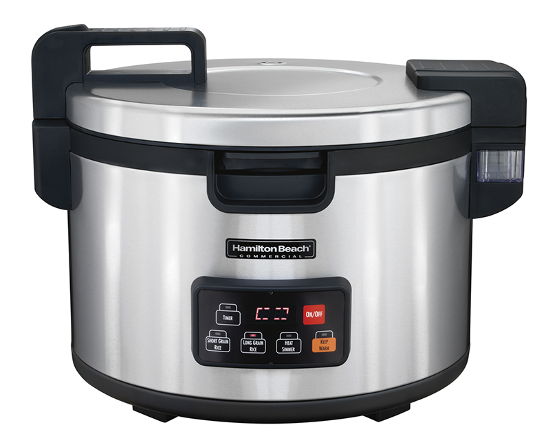 Restaurant Rice Cooker Commercial Kitchen Warmer Electric Pot 60 Cup Cooked Mode 
