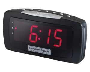 Clock Radio with Easy-to-Read Display (Case Pack Qty: 6)