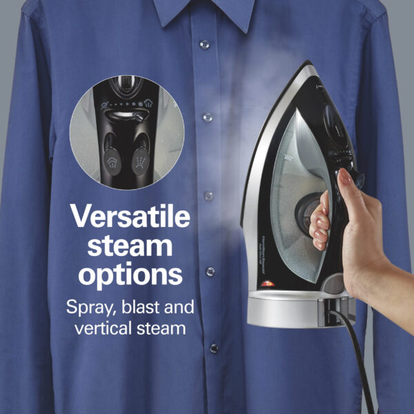 Versatile steam options spray, blast and vertical steam